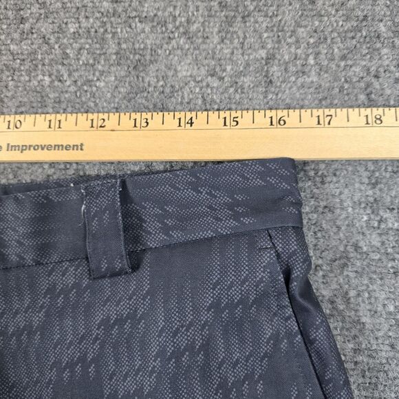 Slazenger Mens Golf Shorts Performance‎ Stretch Houndstooth Print Size 32 Gray - Picture 4 of 11